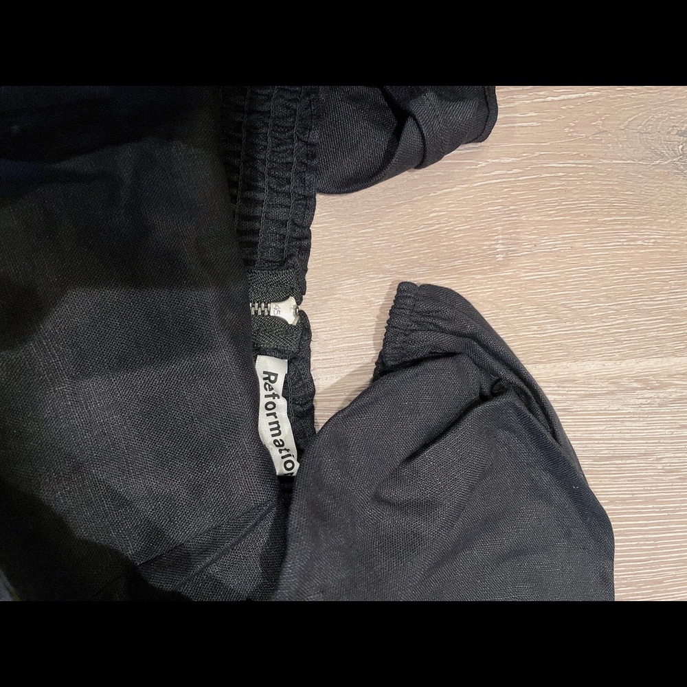 NWOT Reformation Denver Dress Black - Picture 4 of 7